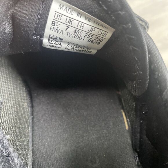 Adidas Women's Cloudfoam QT Flex W Running Shoes CG5762 Core Black White Sz 8.5 - Picture 9 of 10